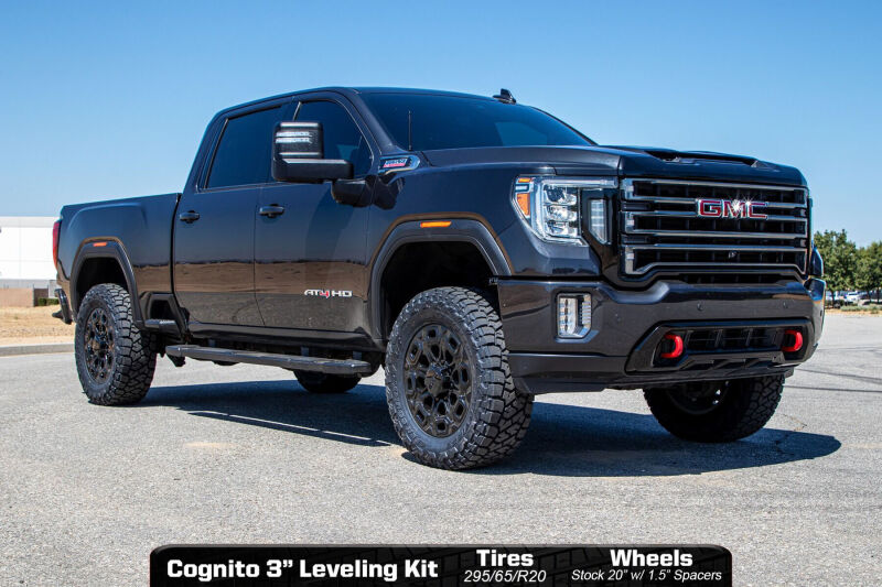 Cognito 20-24 Chevy/GMC Silverado/Sierra 2500/3500 HD 2WD/4WD 3in Standard Leveling Lift Kit - Image 2