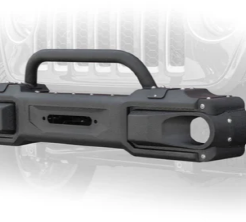 DV8 Offroad 18+ Jeep Wrangler JL / 20+ Jeep Gladiator JT OE Plus Front Bumper