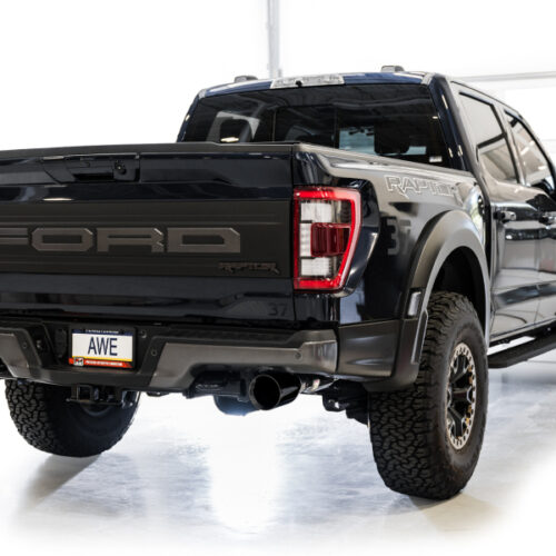AWE Tuning SwitchPath Exhaust - Diamond Black Tips for Gen 3 Ford Raptor - Image 5