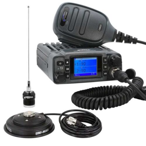 Rugged Radios Radio Kit - GMR25 Waterproof GMRS Band Mobile Radio with Antenna