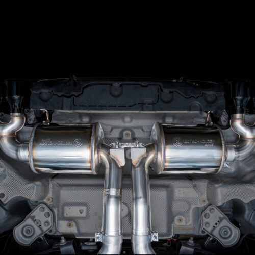 AWE Tuning Touring Edition Exhaust - Diamond Black Tips for 22-26 BMW M240i (G42) - Image 9