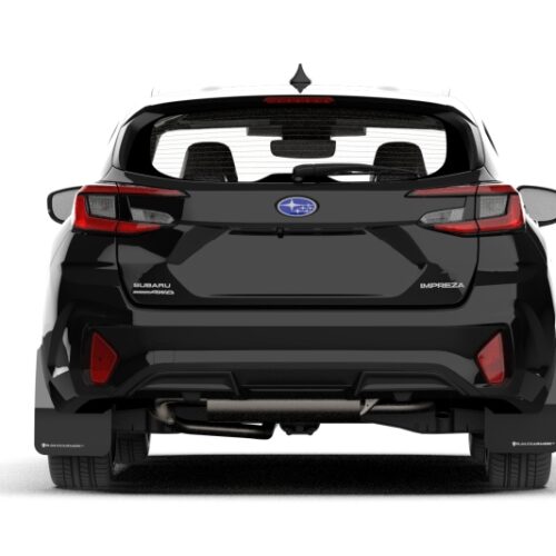 Rally Armor 24-26 Subaru Impreza Black UR Mud Flap w/ Red Logo - Image 4