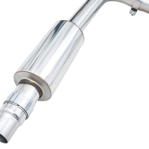 AWE Tuning Touring Edition Exhaust - Chrome Silver Tips for 2022 VW GTI MK8 - Image 7