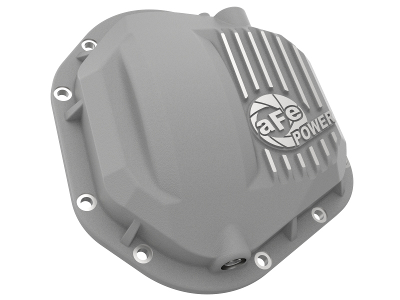 aFe Power Street Series Dana 60 Front Differential Cover Raw w/ Machined Fins 17-20 Ford Trucks (Dana 60) - Image 4