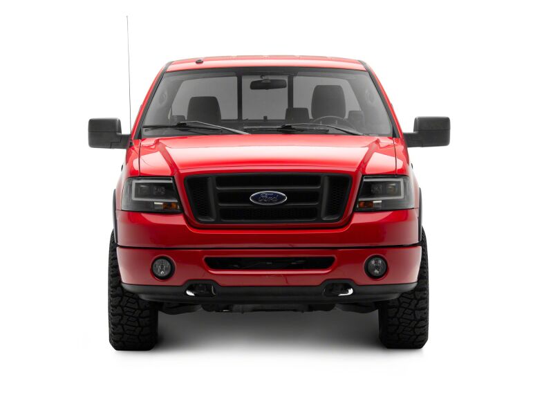 Raxiom for 2004-2008 Ford F-150 Axial Series Projector Headlights- Black Housing- Clear Lens - Image 4