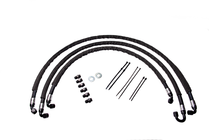 Fleece Performance 11-14 GM Duramax 2500/3500 Heavy Duty Trans Cooler Lines - Image 2