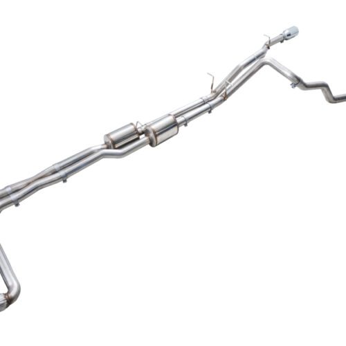 AWE Tuning Cat-Back Exhaust w/ Chrome Silver Tips for 2025+ RAM 1500 3.0TT Rebel 0FG - Image 8