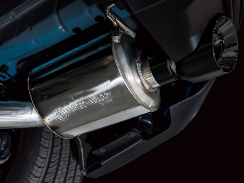 AWE Tuning Exhaust w/ Dual Diamond Black Tips for 2024 Ford Mustang GT Fastback S650 RWD Touring Catback - Image 2