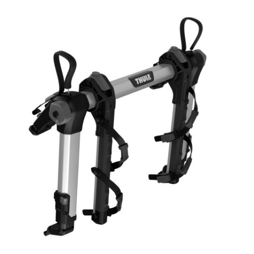 Thule OutWay Hanging-Style Trunk Bike Rack (Up to 2 Bikes) - Silver/Black - Image 4