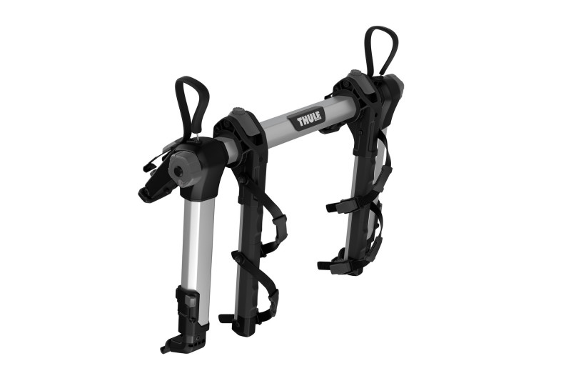 Thule OutWay Hanging-Style Trunk Bike Rack (Up to 2 Bikes) - Silver/Black - Image 4
