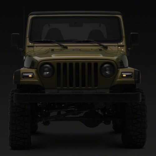 Raxiom for 1997-2006 Jeep Wrangler TJ Axial Series LED Sequential Cornering Lights- Clear - Image 8