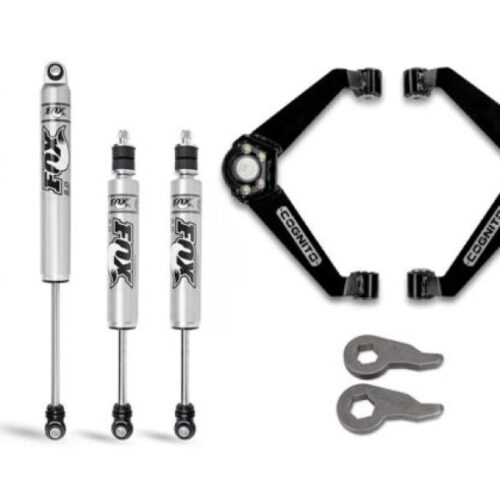Cognito 01-13 Chevy/GMC Silv/Sierra 2500/3500 HD 2WD/4WD 3in Perf Leveling Kit w/ Fox PS 2.0 IFP