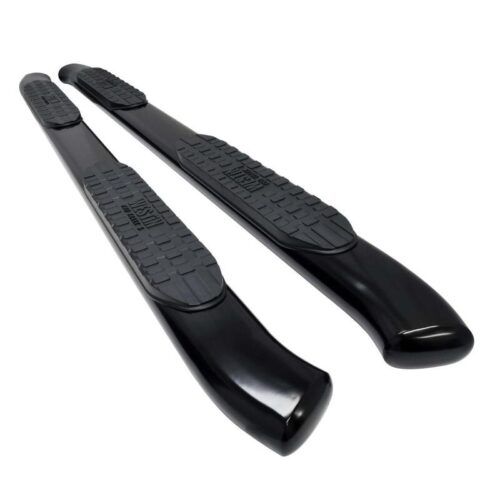 Westin 24-26 Toyota Tacoma Double Cab PRO TRAXX 5 Oval Nerf Step Bars - Black - Image 2
