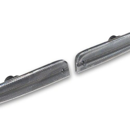 Raxiom 97-01 Jeep Cherokee XJ LED Side Marker Lights- Clear Lens- Amber LED
