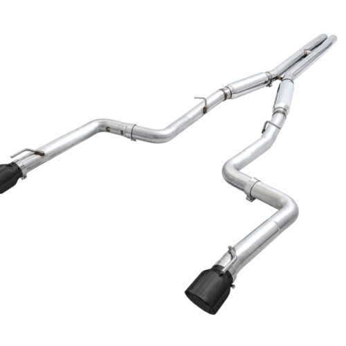 AWE Tuning Track Edition Exhaust - Diamond Black Tips for 2015+ Dodge Charger 6.4L/6.2L Supercharged - Image 4