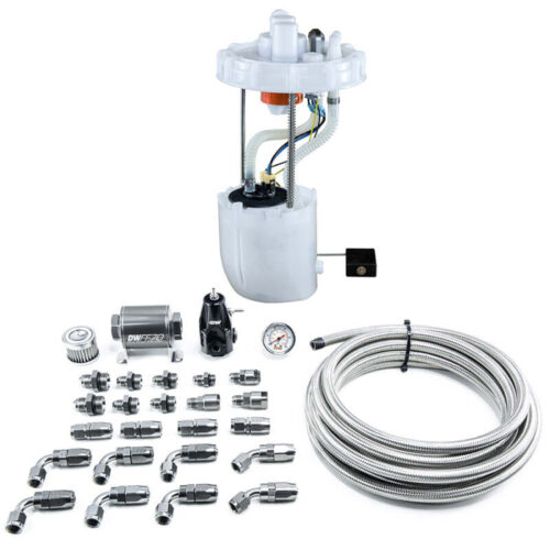 DeatschWerks /13-15 Acura ILX DW400 Pump Module & Return Kit w/CPE Fuel Lines for 2012-2015 Honda Civic Si - Image 2