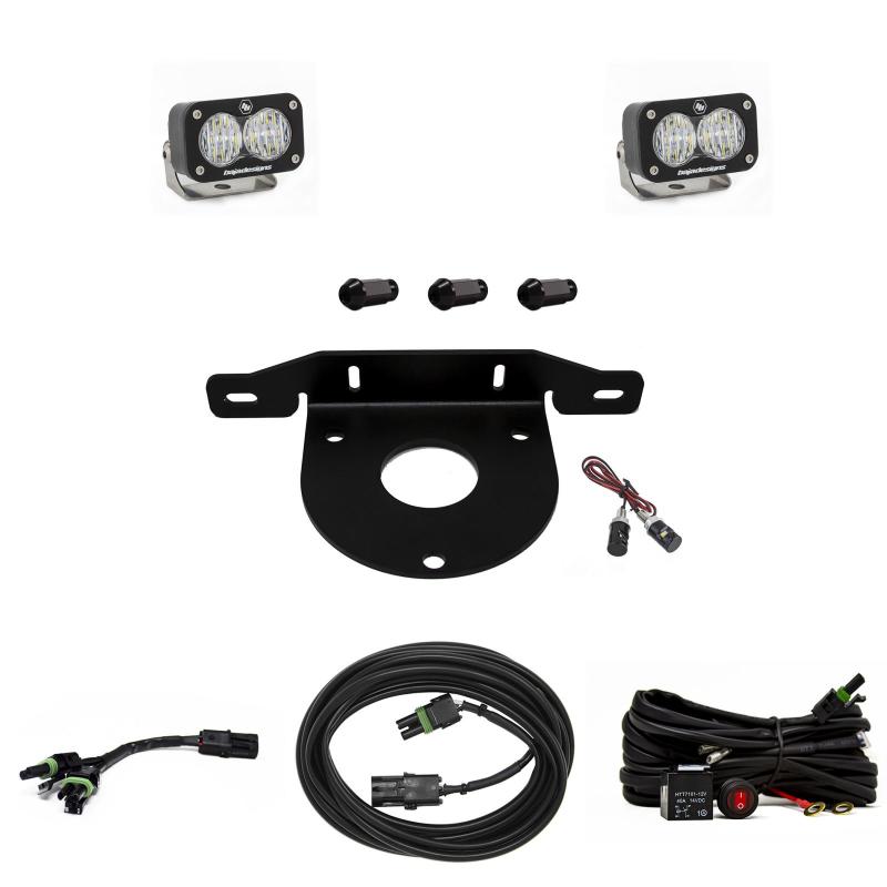 Baja Designs for 2021+ Ford Bronco Dual S2 Sport W/C Reverse Kit w/Upfitter