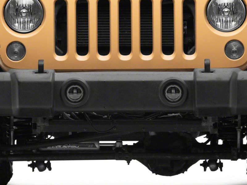 Raxiom for 2018-2023 Jeep Wrangler JL Axial Series Angel Eye LED Fog Lights - Image 4