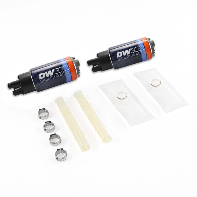 DeatschWerks DW300C 340lph Compact Fuel Pump with Install Kit for 2003-2004 Ford Mustang Cobra (2 Pumps) - Image 6