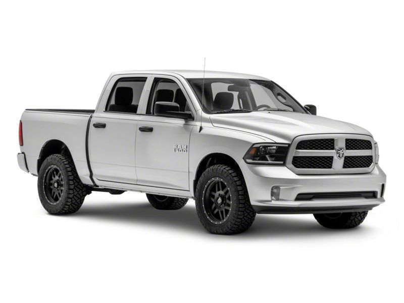 Raxiom for 2009-2018 Dodge RAM 1500/2500/3500 Axial Series Headlights w/ LED Bar- Black Housing (Clear Lens) - Image 3