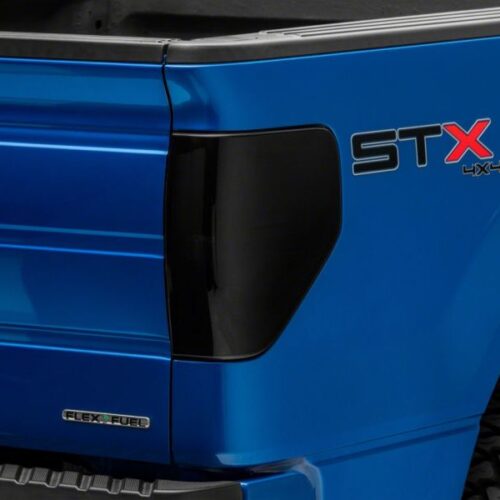 Raxiom for 2009-2014 Ford F-150 Styleside Axial Series LED Tail Lights- Black Housing (Smoked Lens) - Image 6