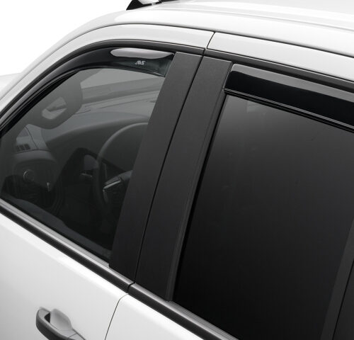 AVS 17-22 Mazda CX-5 In-Channel Ventvisor Front & Rear Window Deflectors 4pc - Smoke