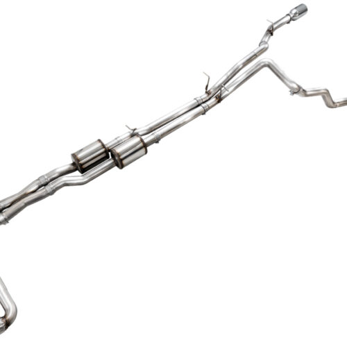 AWE Tuning Cat-Back Touring Exhaust - Chrome Silver Tips for 25+ RAM 1500 3.0TT 0FG - Image 8