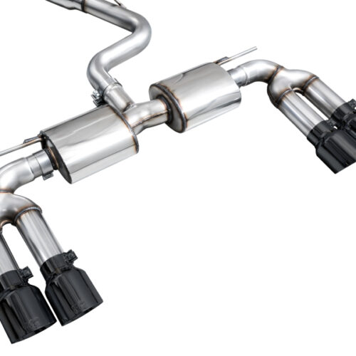 AWE Tuning Touring Edition Exhaust - Diamond Black Tips for 22-24 Audi 8Y S3 - Image 6