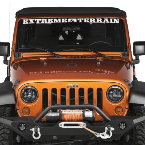 Raxiom for 2007-2018 Jeep Wrangler JK Windshield Mounted Dual Light Brackets - Image 7