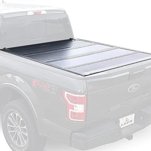 LEER 2017+ Ford Super Duty HF650M 6Ft9In Tonneau Cover - Folding