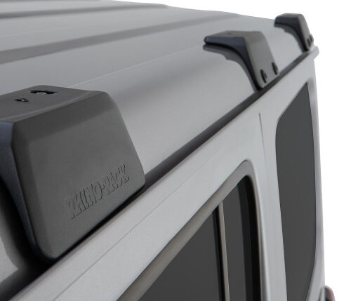 Alternative view of Rhino-Rack 18-20 Jeep Wrangler JL 4 Door 3 Base Backbone Mounting System