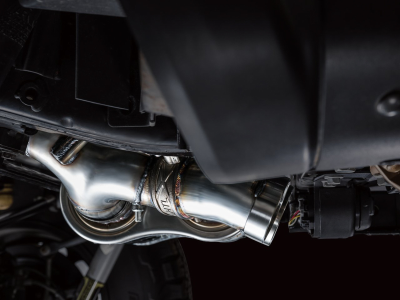 AWE Tuning Switchpath Cat-Back Exhaust- Quad BashGuards for 21+ Wrangler 392 - Image 8