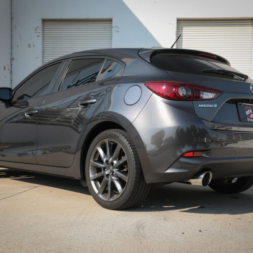 aFe Power Takeda 2-1/2in 304 SS Axle-Back Exhaust w/ Polished Tips 14-18 Mazda 3 L4 2.0L/2.5L - Image 7