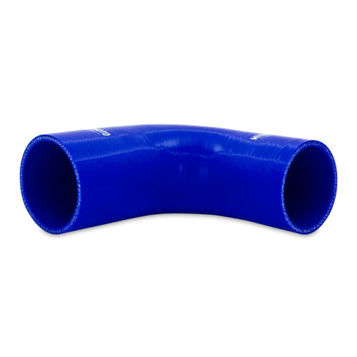 Mishimoto Silicone Reducer Coupler 90 Degree 2.75in to 3in - Blue - Image 3