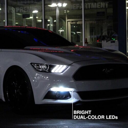 Raxiom for 2015-2017 Ford Mustang Axial Series Switchback Turn Signal Conversion Kit
