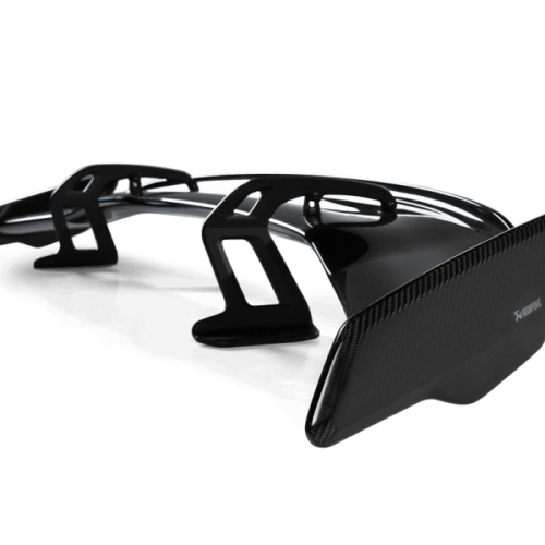Alternative view of Akrapovic Rear Carbon Wing (requires additional fitting kit) for 2021+ BMW G87 M2, G80 M3 & G82 M4
