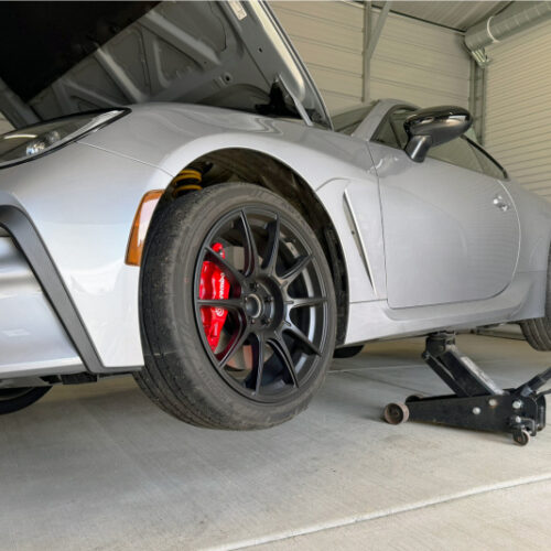 PERRIN 17-20 Toyota 86 / 13-26 Subaru BRZ / 93-26 Impreza / Center Mount Jack Pads - Black