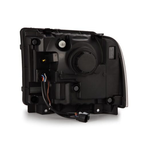 AlphaRex 05-07 Ford Super Duty/Excursion LUXX-Series LED Projector Headlights - Alpha-Black - Image 2