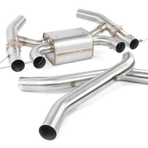 Dinan for 23-26 BMW M2 (G87) Valved Axleback Exhaust System - Black Tips - Image 6
