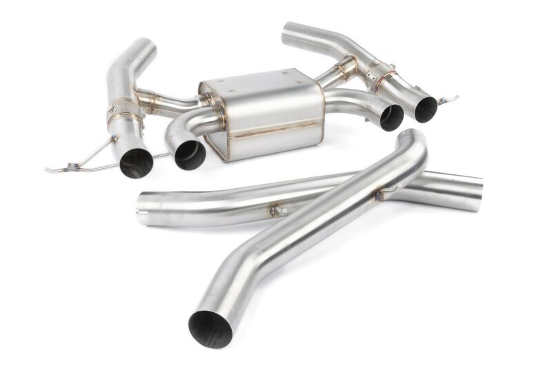 Dinan for 23-26 BMW M2 (G87) Valved Axleback Exhaust System - Black Tips - Image 6