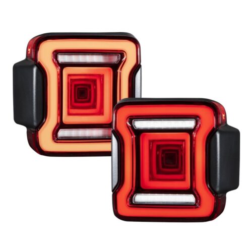 Form Lighting 2018-2023 Jeep Wrangler LED Tail Lights Red (Pair) - Image 3
