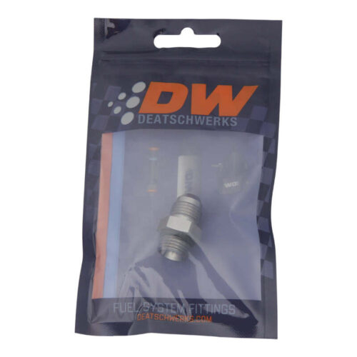 DeatschWerks 6AN ORB Male To 6AN Male Flare Adapter (Incl. O-Ring) - Image 7