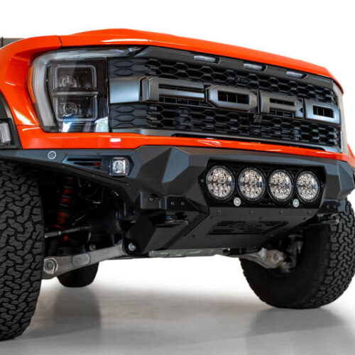 Addictive Desert Designs for 2021+ Ford Raptor Bomber Front Bumper w/ 4 Rigid 360 6in Light Mounts - Image 8