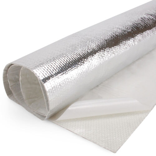DEI Heat Screen 36in x 20in - Mylar Radiant Glass Fiber Matting w/Adhesive Backing - Image 2