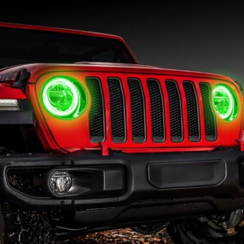 ORACLE Lighting Jeep Wrangler JL/Gladiator JT LED Surface Mount Headlight Halo Kit - Image 4