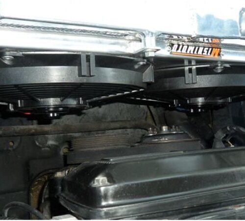 Alternative view of Mishimoto Fan Shroud Kit for 83-87 Toyota Corolla Aluminum