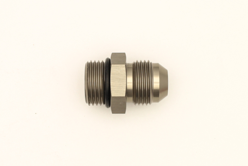 DeatschWerks 8AN ORB Male To 8AN Male Adapter (Incl O-Ring) - Image 2