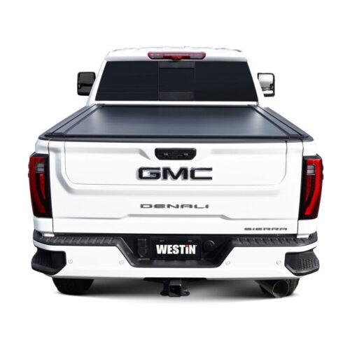 Westin 20-26 GM Silverado/Sierra 2500/3500 6.5ft Bed Electric Retractable Tonneau Cover - Black - Image 6