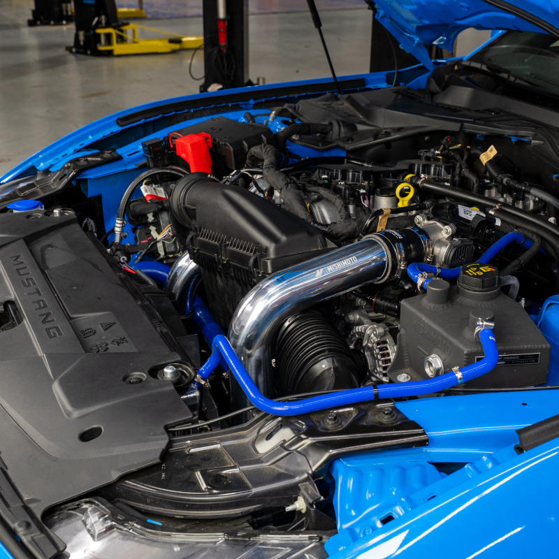 Mishimoto 2024+ Ford Mustang EcoBoost Charge Pipes - Wrinkle Black - Image 6