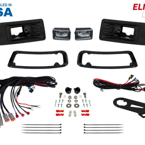 Diode Dynamics 2022+ Ford Maverick Elite Series Add-On LED Fog Light Kit Yellow - Image 9